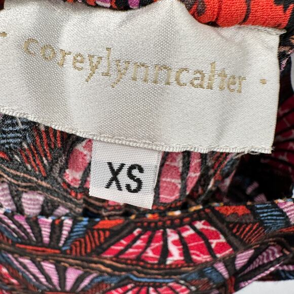 COREY LYNN CALTER Anthropologie Corey Lynn Calter Doriane Midi Dress // XS - Picture 6 of 14